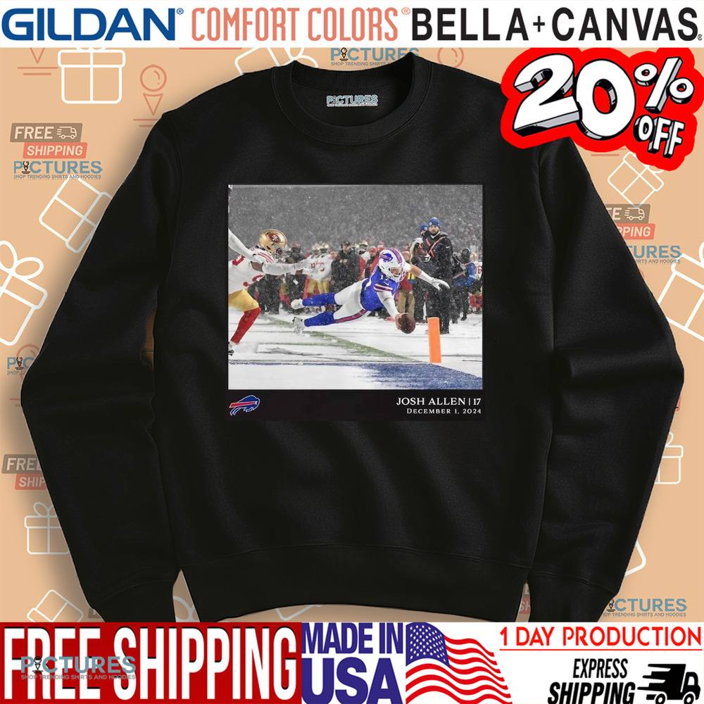 Josh Allen Buffalo Bills NFL Flash Features Week 13 December 1 2024 Shirt