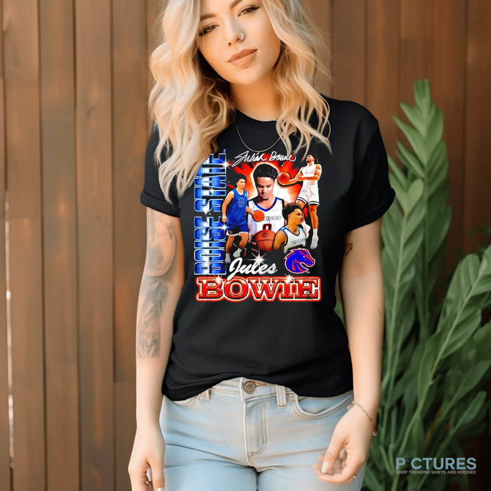 Julian Bowie Boise State Broncos vintage signature shirt