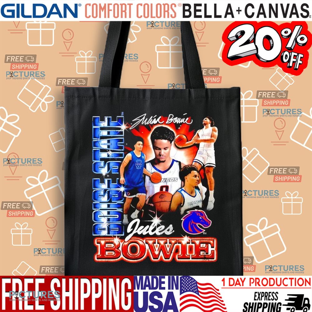Julian Bowie Boise State Broncos vintage signature shirt