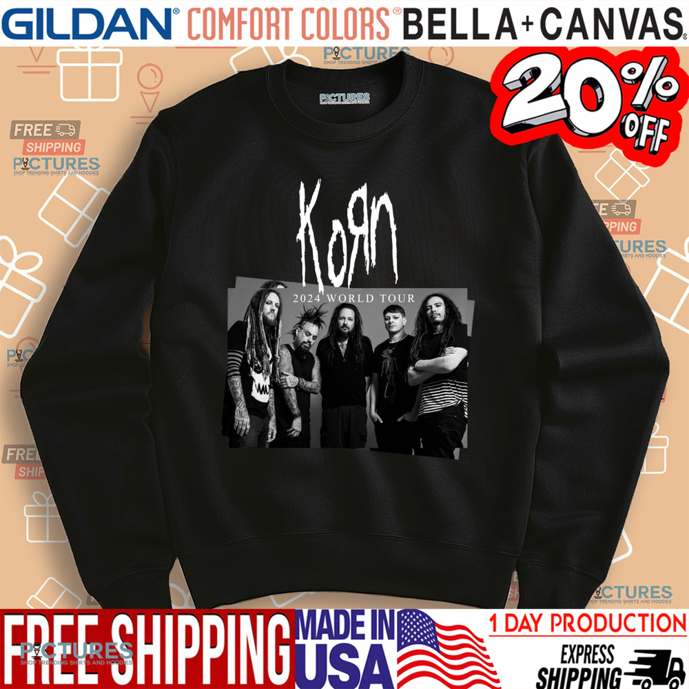 KORN 2024 World Tour Vintage Shirt