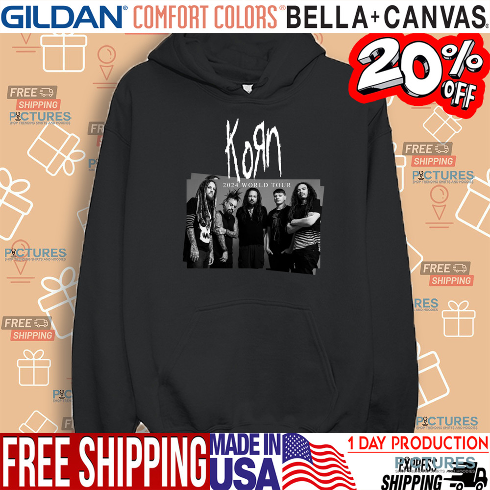 KORN 2024 World Tour Vintage Shirt
