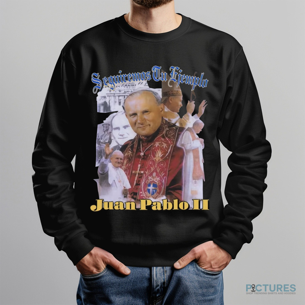 Kanye West White Lives Matter Seguiremos Tu Ejemplo Juan Pablo Ii Shirt