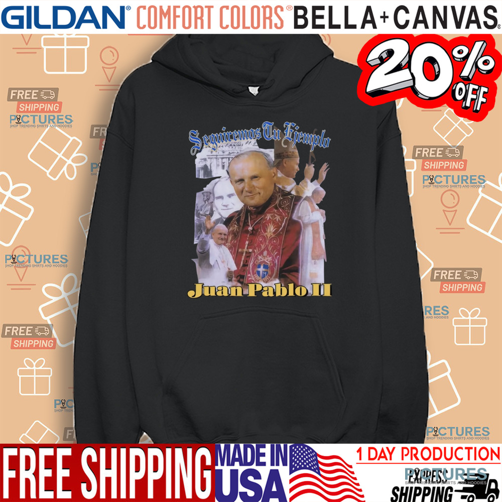 Kanye West White Lives Matter Seguiremos Tu Ejemplo Juan Pablo Ii Shirt