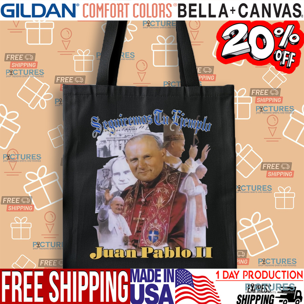 Kanye West White Lives Matter Seguiremos Tu Ejemplo Juan Pablo Ii Shirt