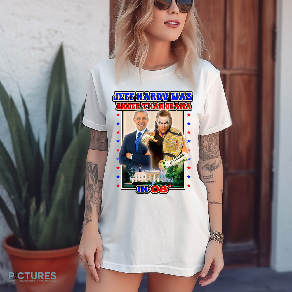 Kenny Jeff Hardy Was Bigger Than Obama In 08 Shirt Kenny Jeff Hardy Was Bigger Than Obama In 08 Shirt