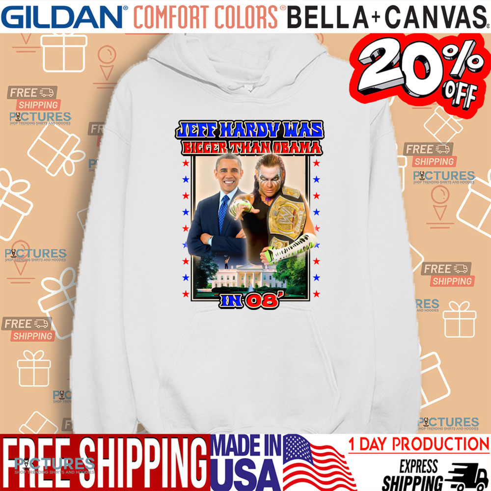 Kenny Jeff Hardy Was Bigger Than Obama In 08 Shirt Kenny Jeff Hardy Was Bigger Than Obama In 08 Shirt