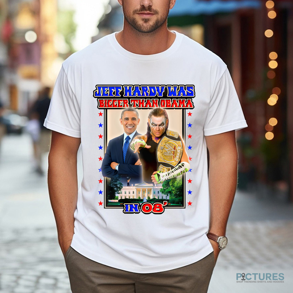 Kenny Jeff Hardy Was Bigger Than Obama In 08 Shirt Kenny Jeff Hardy Was Bigger Than Obama In 08 Shirt