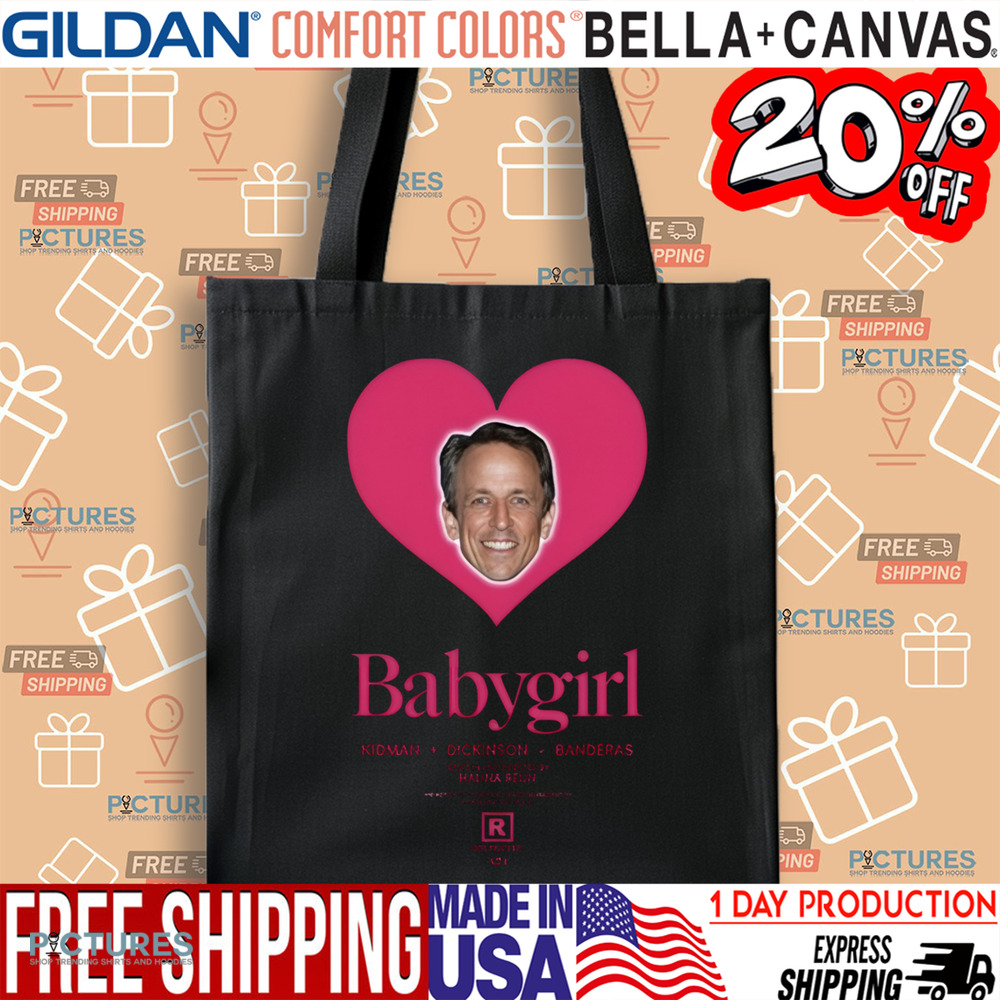 Kidman Harris Dickinson Banderas On Late Night With Seth Meyers Babygirl Shirt