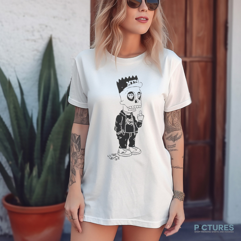 Kill The Noise Bart Simpson Middle Finger Shirt Kill The Noise Bart Simpson Middle Finger Shirt