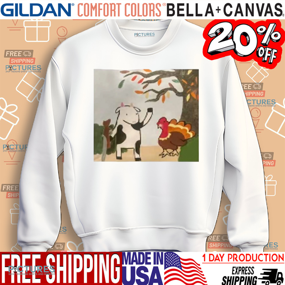 Leanbeefpatty Turkey Time Cow Shirt