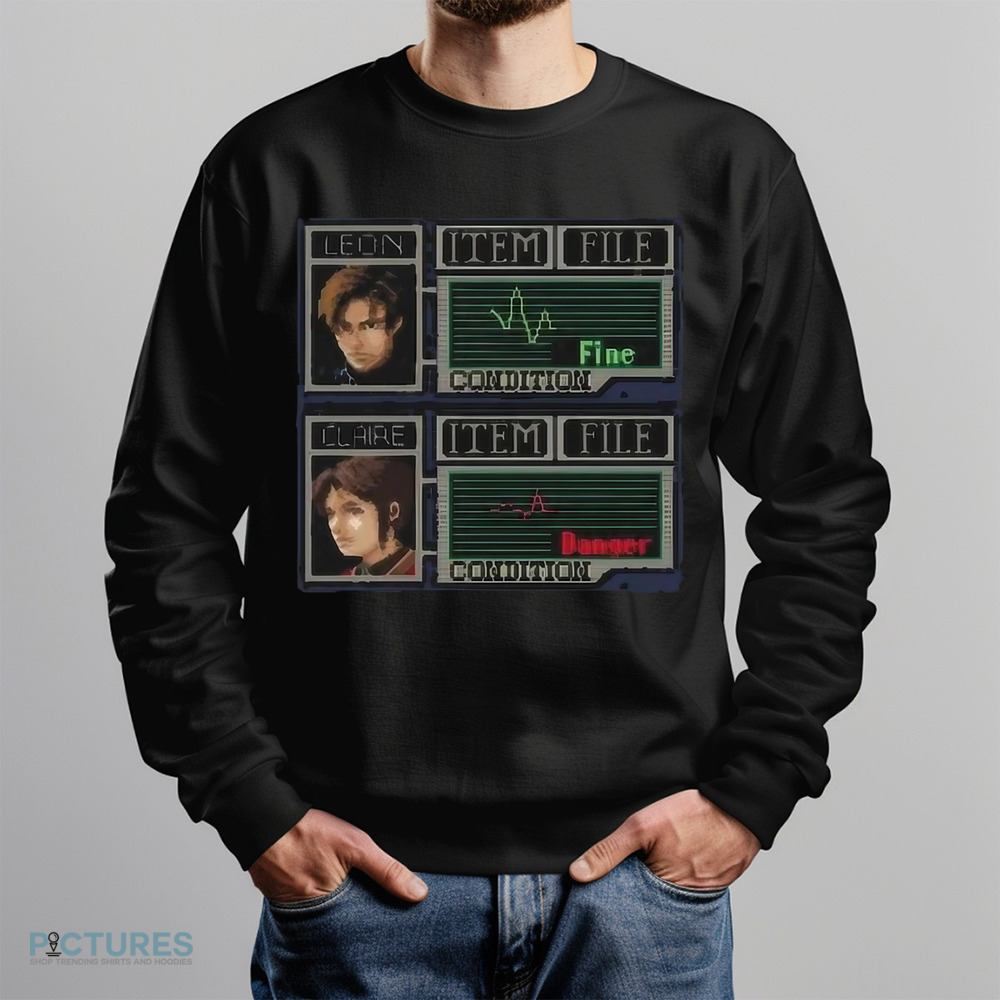 Leon Item File Claire Item File Condition Shirt Leon Item File Claire Item File Condition Shirt