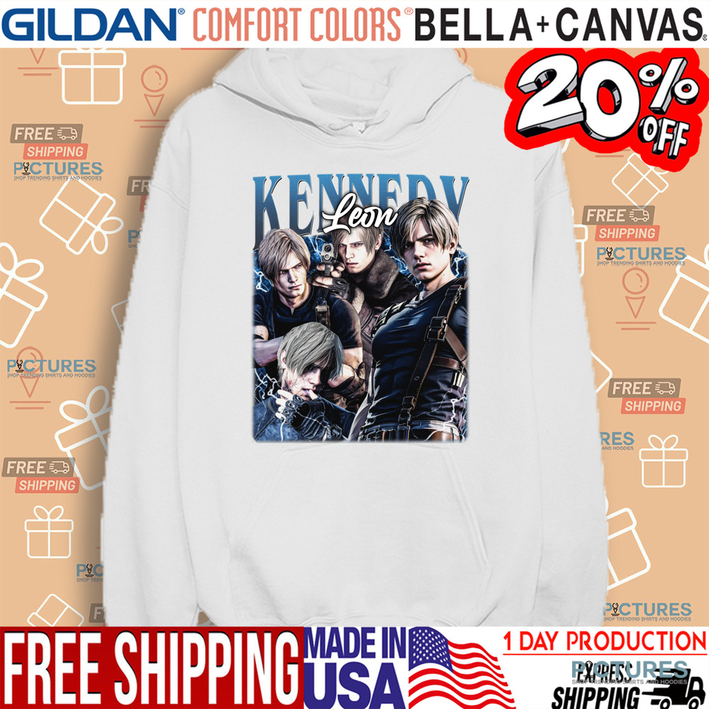 Leon Kennedy Blue Version Vintage Bootleg Shirt