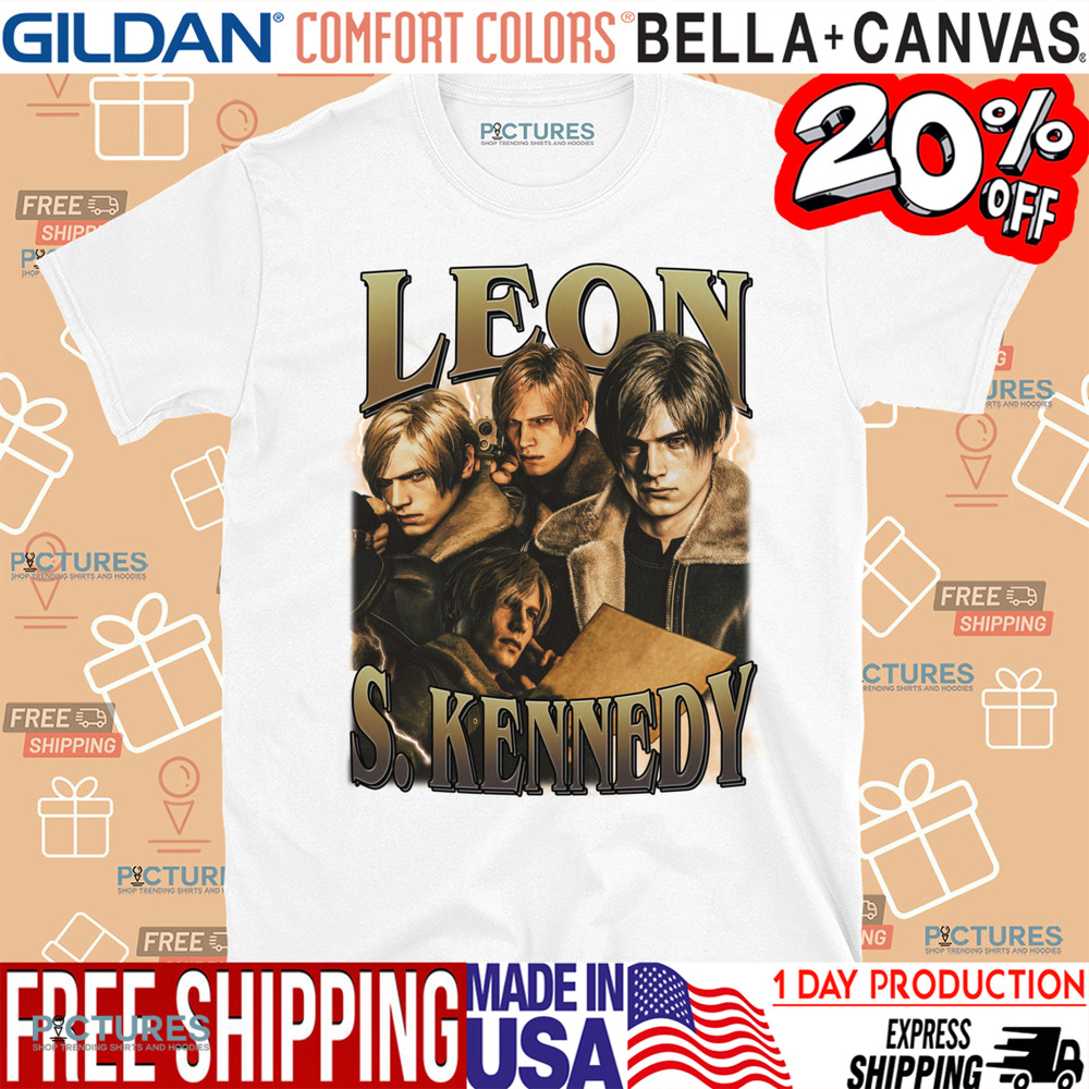 Leon S Kennedy Vintage Bootleg Shirt