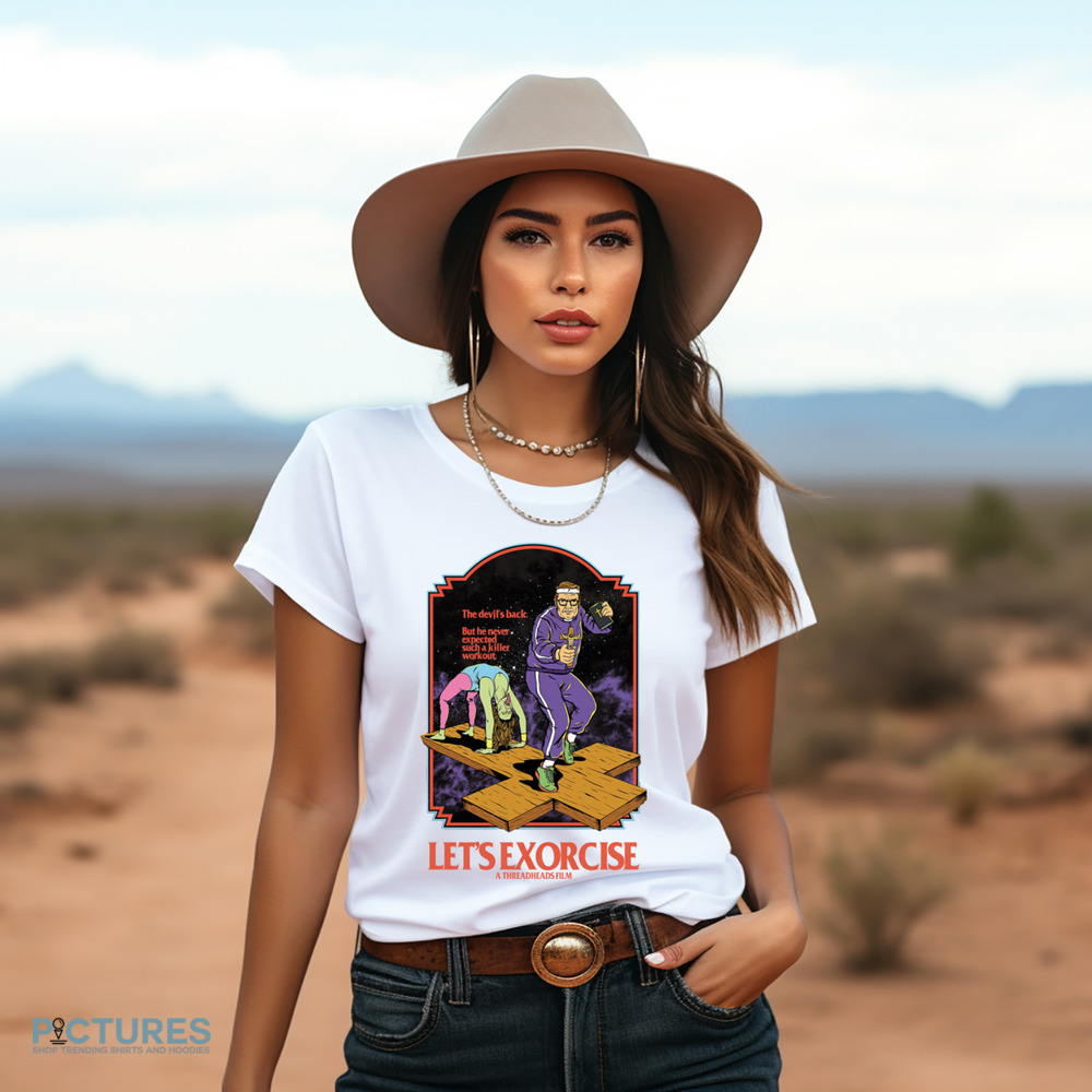 Let's Exorcise The Devil's Back But He Never Expected Such A Killer Workour Shirt