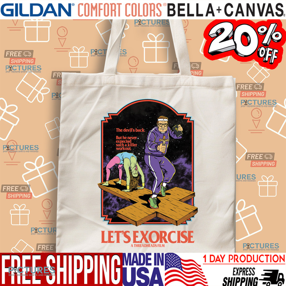 Let's Exorcise The Devil's Back But He Never Expected Such A Killer Workour Shirt