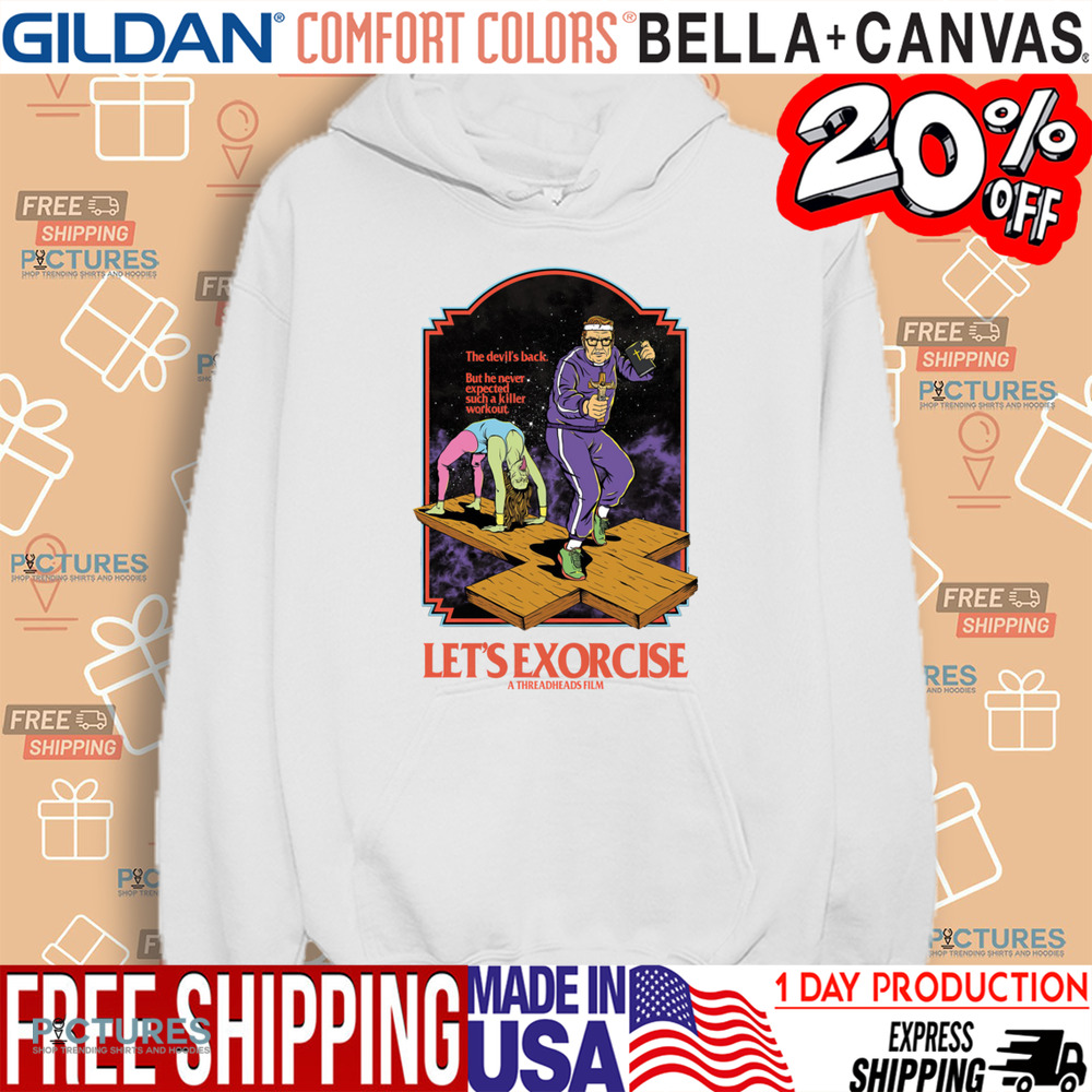 Let's Exorcise The Devil's Back But He Never Expected Such A Killer Workour Shirt