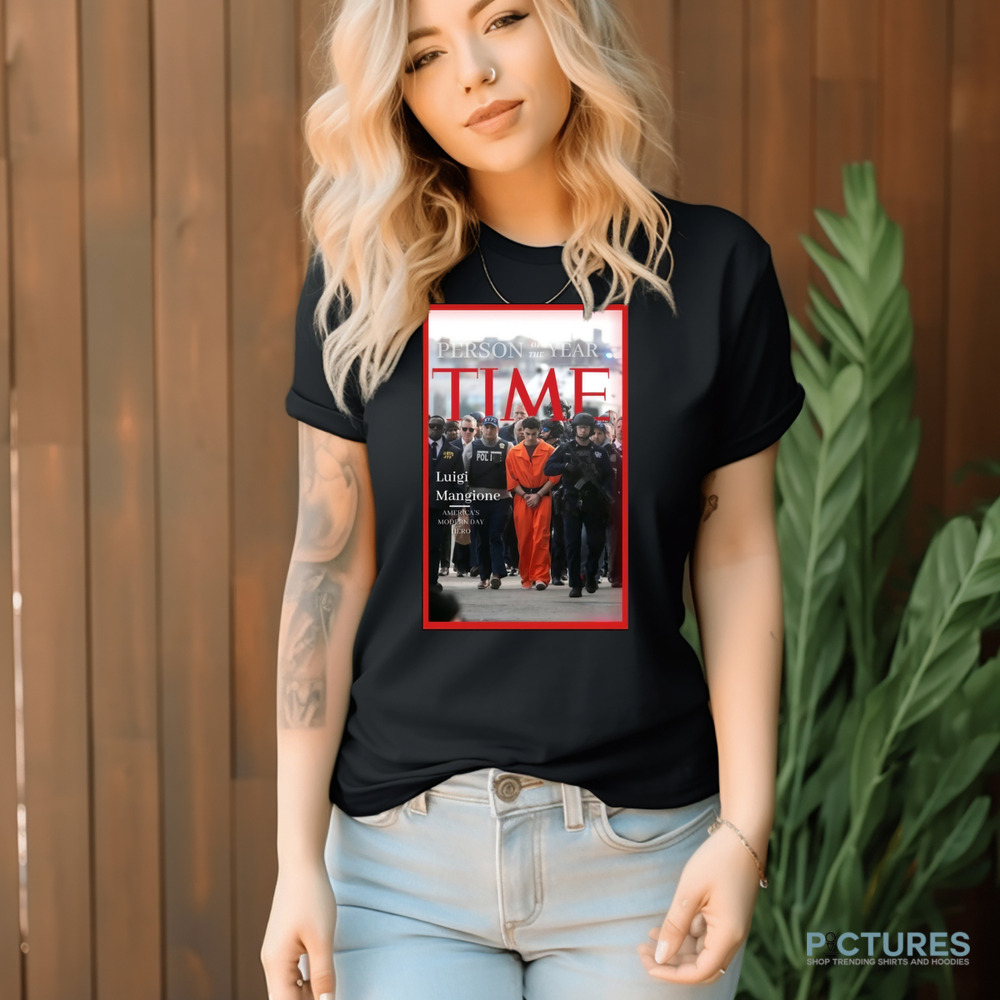 Luigi Mangione Person Of The Year Time America’s Modern Day Hero Shirt