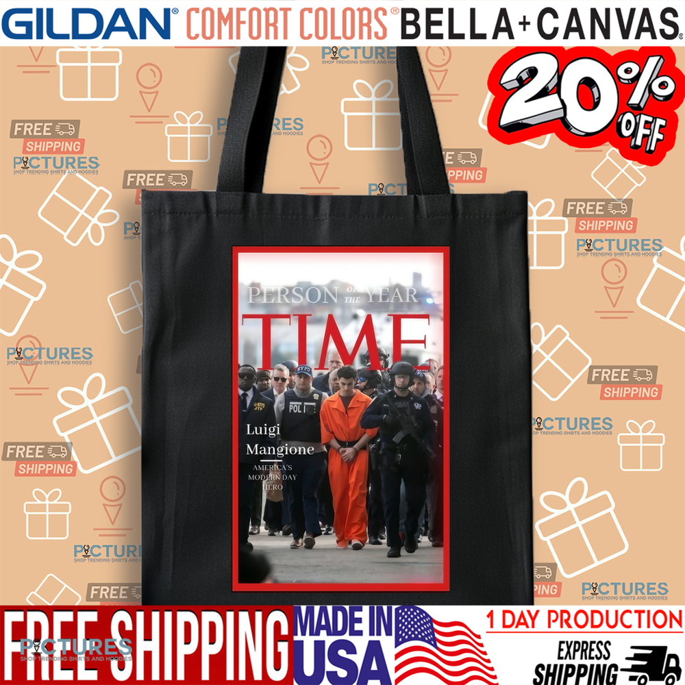Luigi Mangione Person Of The Year Time America’s Modern Day Hero Shirt