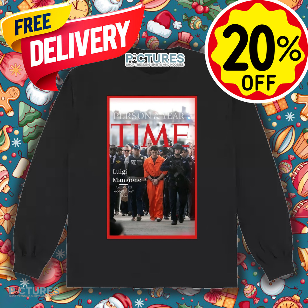 Luigi Mangione Person Of The Year Time America’s Modern Day Hero Shirt