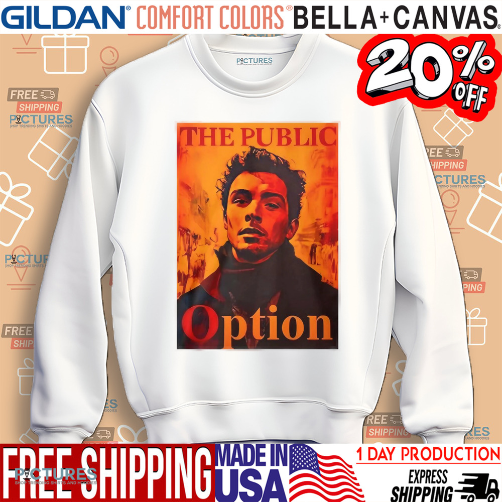 Luigi Mangione The Public Option Photo Shirt