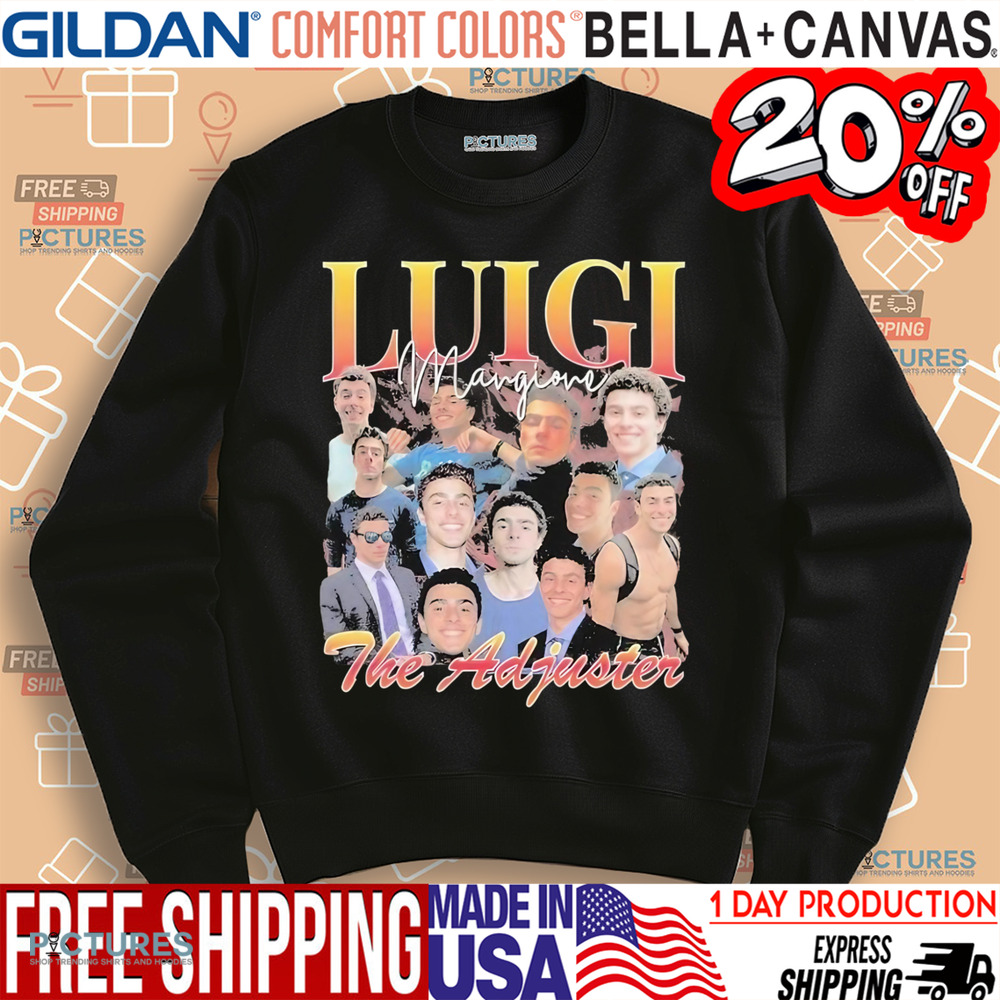 Luigi Mangione United Healthcare The Adjuster Shirt