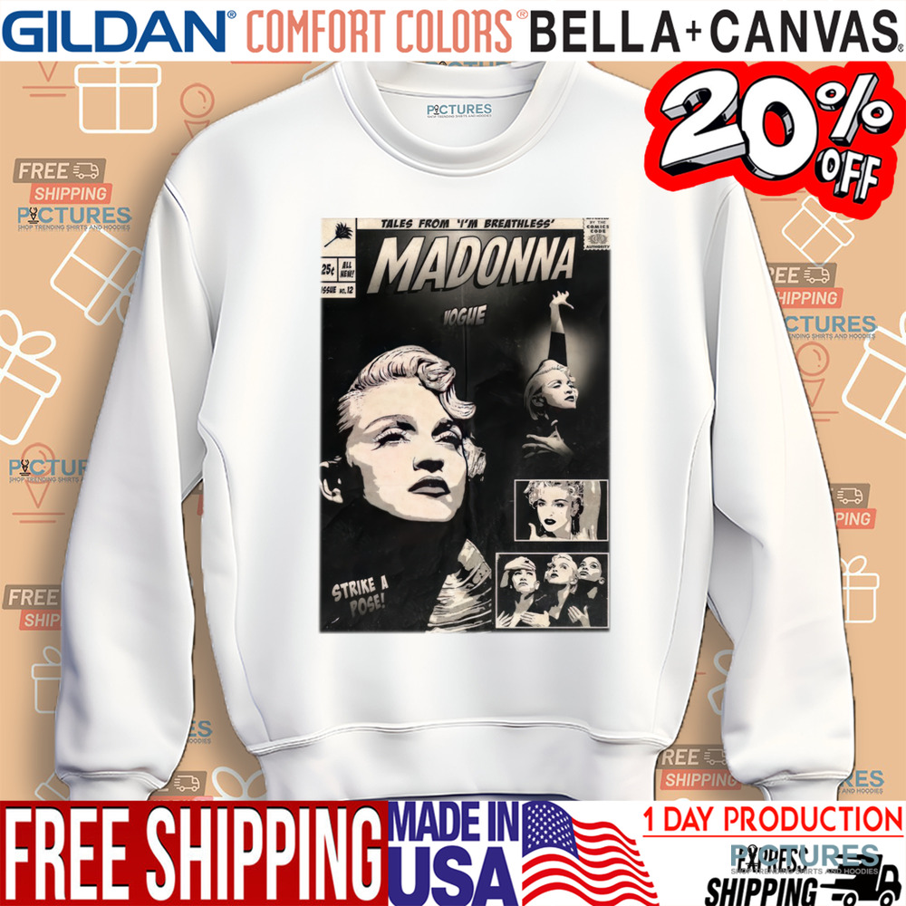 Madonna Singer Anime Vintage Shirt
