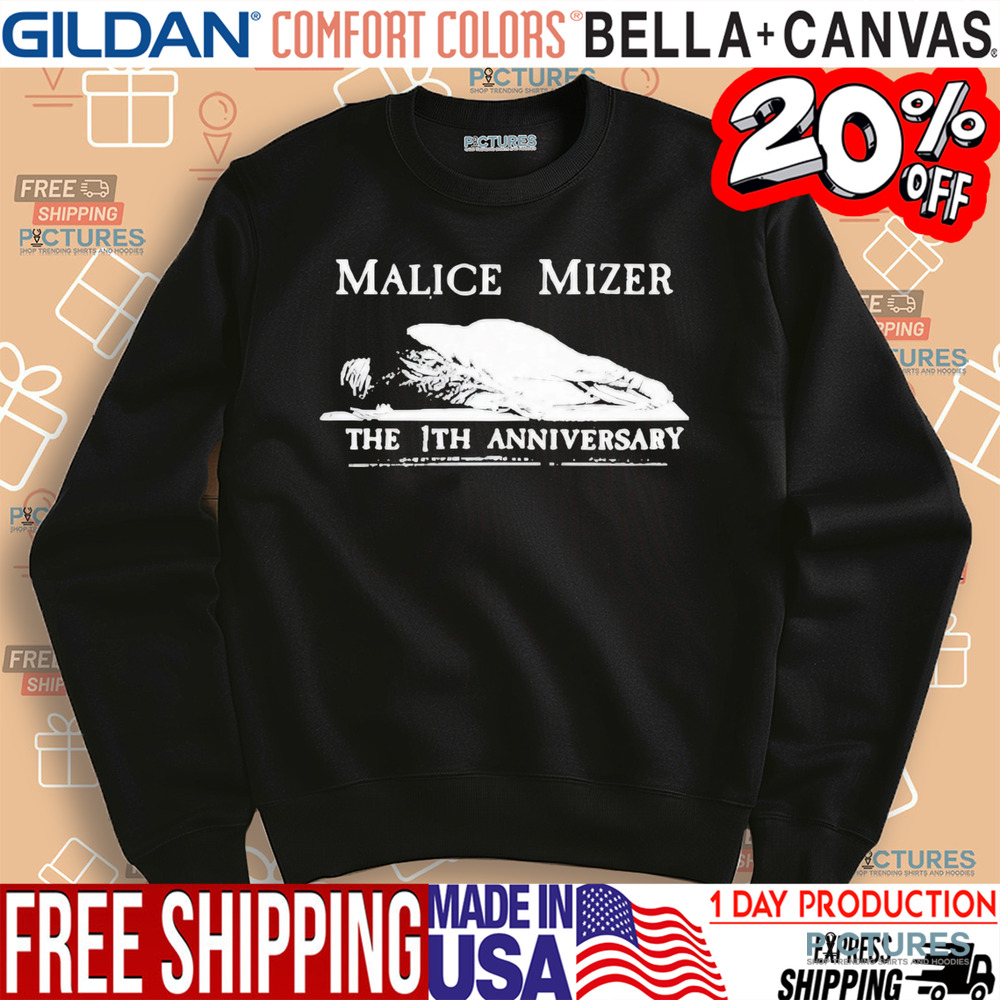Malice Mizer The 1th Anniversary Shirt