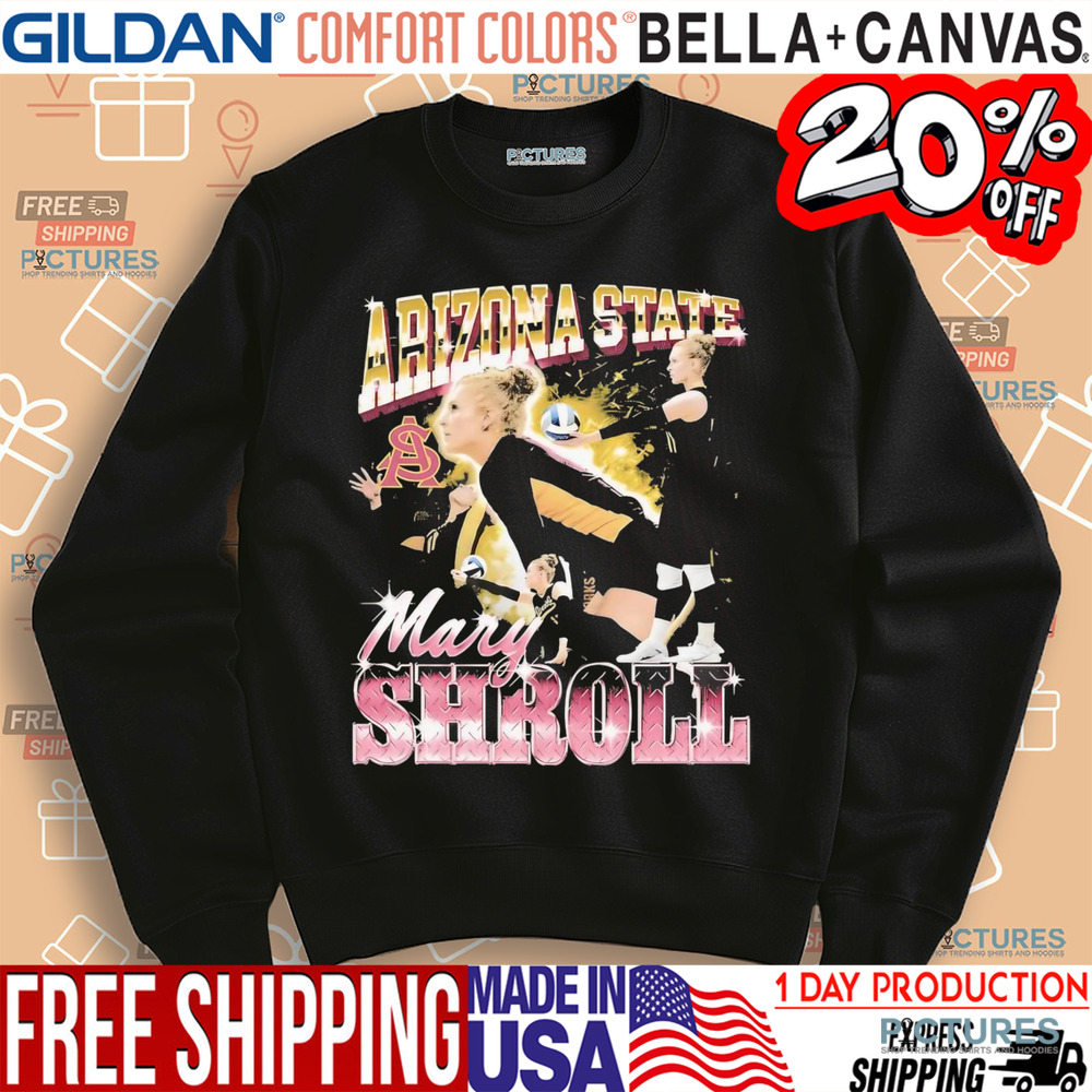 Mary Schroll Arizona State Volleyball Shirt