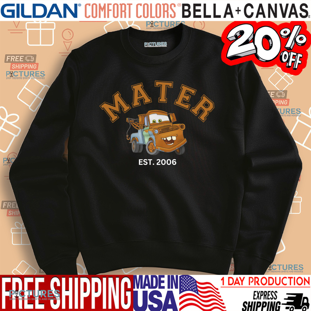 Matter Cars Est. 2006 Cartoon Shirt