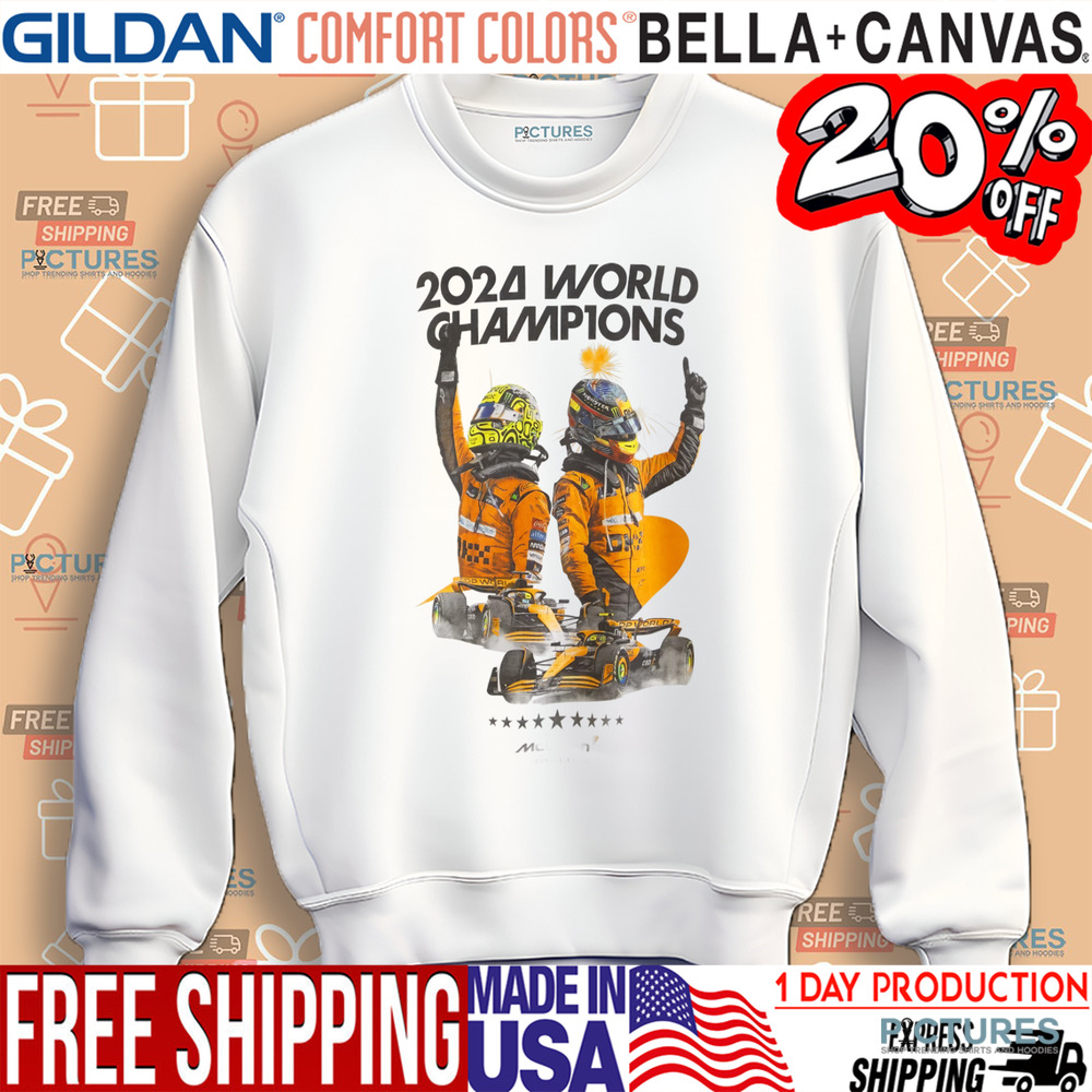 McLaren 2024 World Champions Shirt