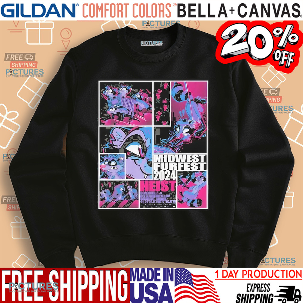 Midwest Furfest Heist Dec 5 8 2024 Shirt