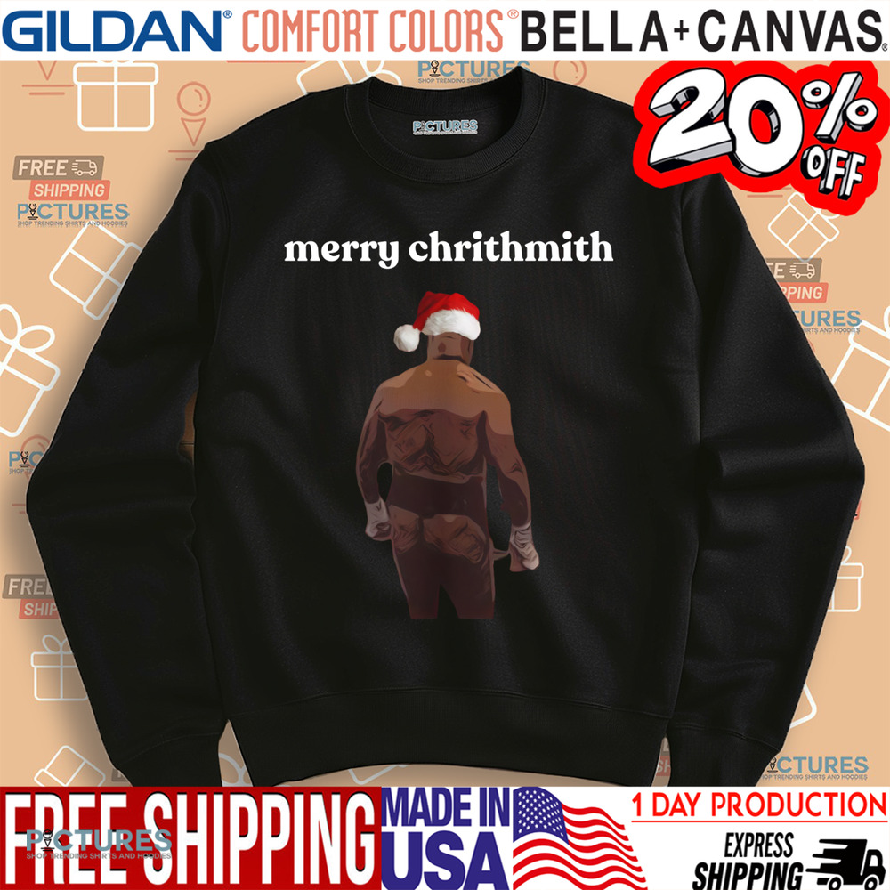 Mike Tyson Butt Merry Chrithmith Xmas Shirt