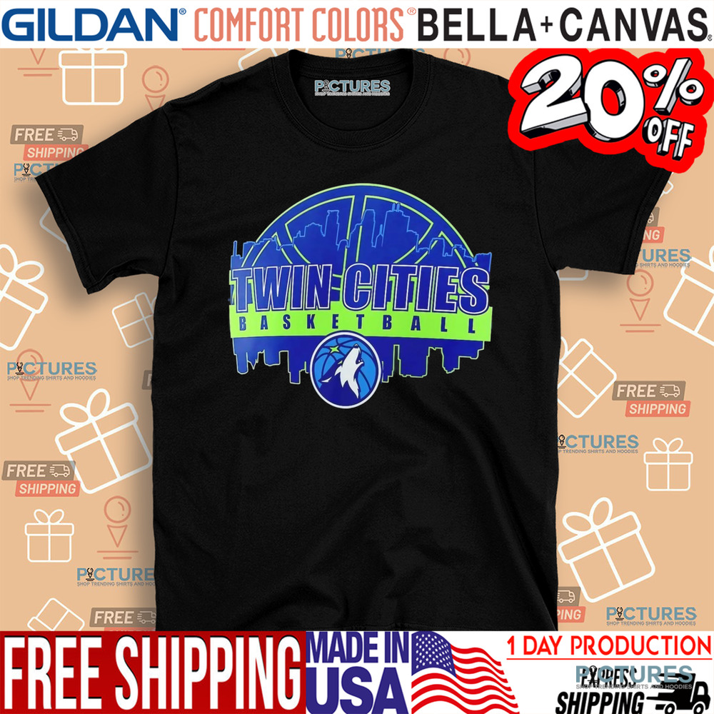 Minnesota Timberwolves Twin Cities basketball city shirt Minnesota Timberwolves Twin Cities basketball city shirt