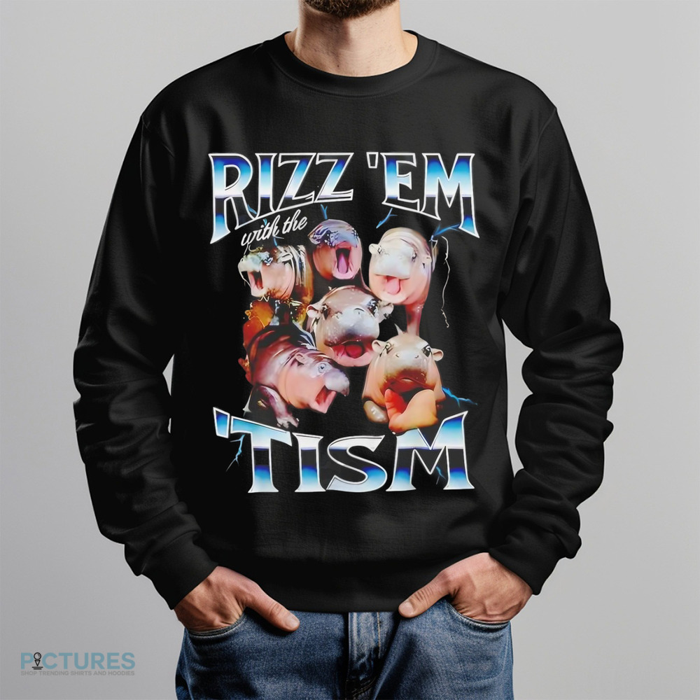 Moo Deng Rizz em with the tism vintage bootleg shirt