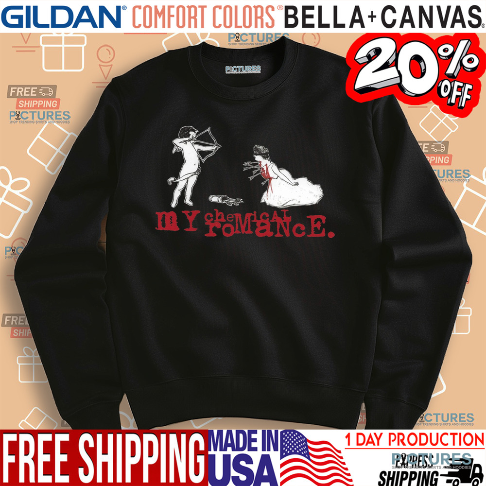 My Chemical Romance Cupid Distressed Shirt