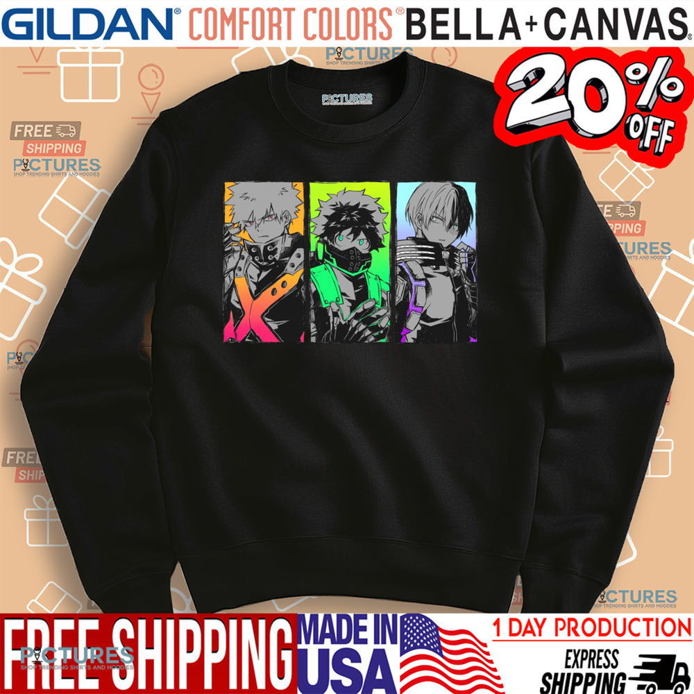 My Hero Academia The Three Musketeers Shirt
