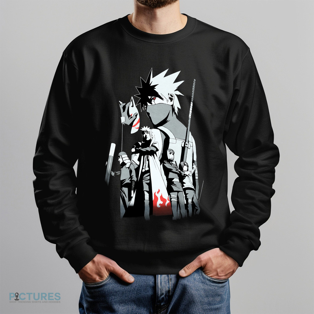 Naruto Shippuden Kakashi Story Anime Graphic Shirt Naruto Shippuden Kakashi Story Anime Graphic Shirt