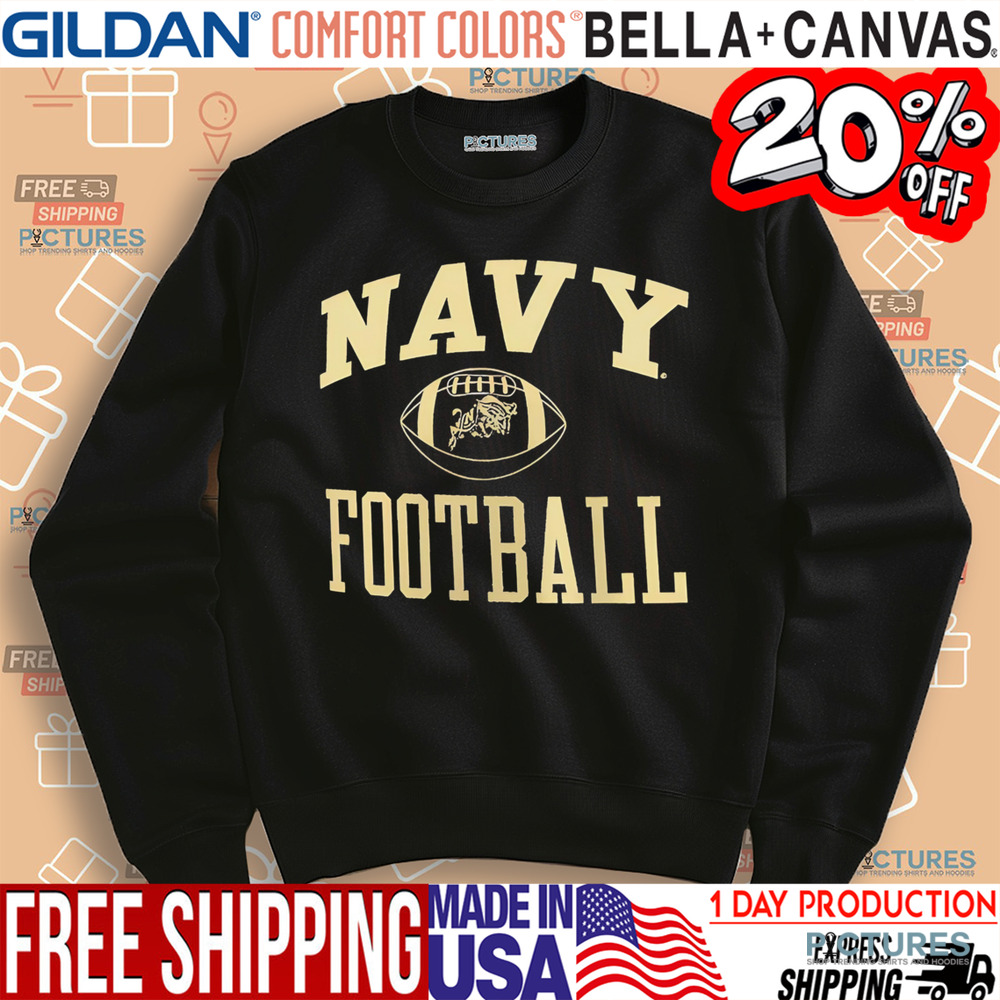 Navy Midshipmen First Football shirt