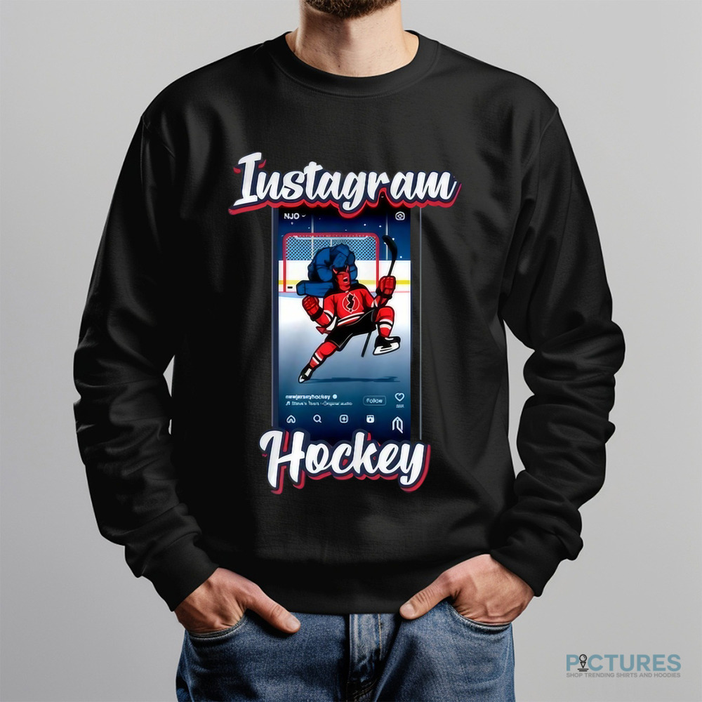 New Jersey Devils Instagram Hockey shirt