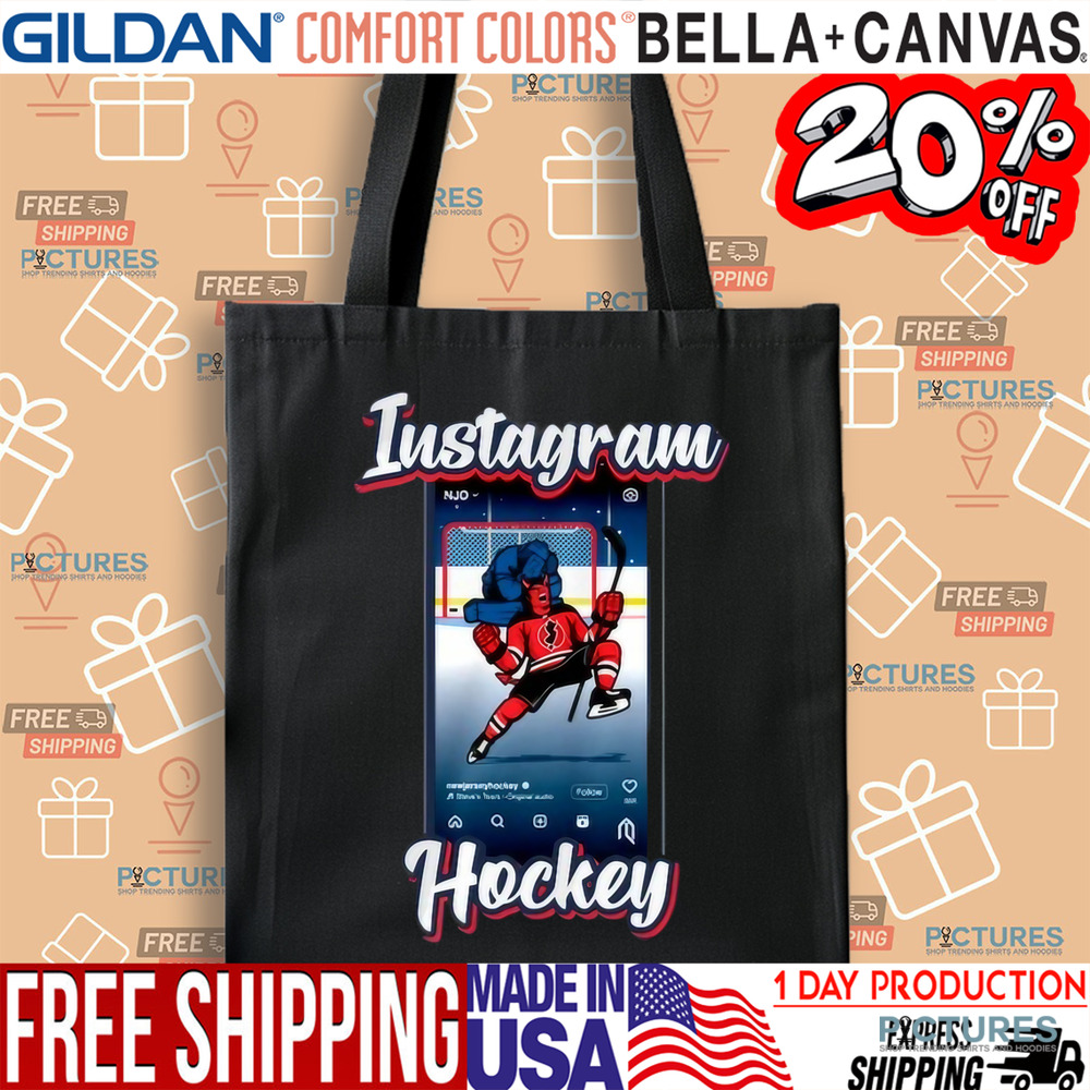 New Jersey Devils Instagram Hockey shirt