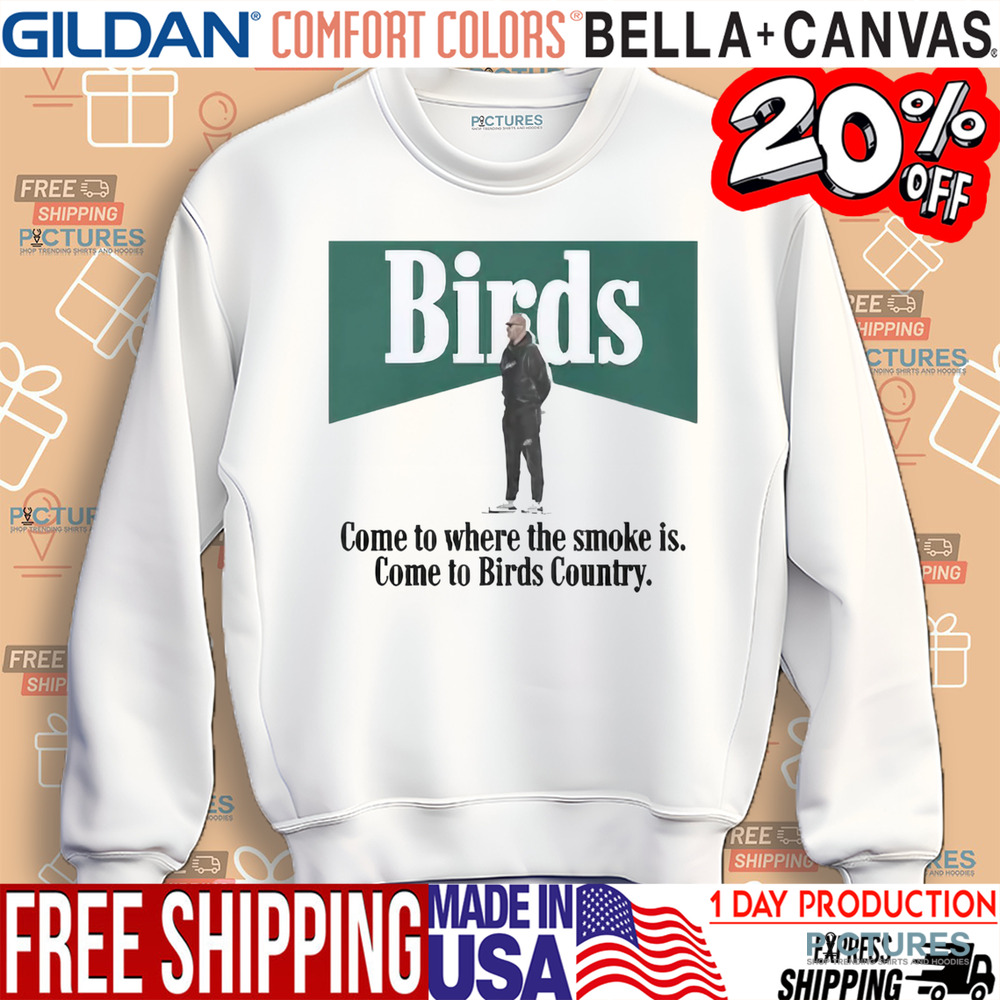 Nick Sirianni Philadelphia Eagles Birds Country Shirt