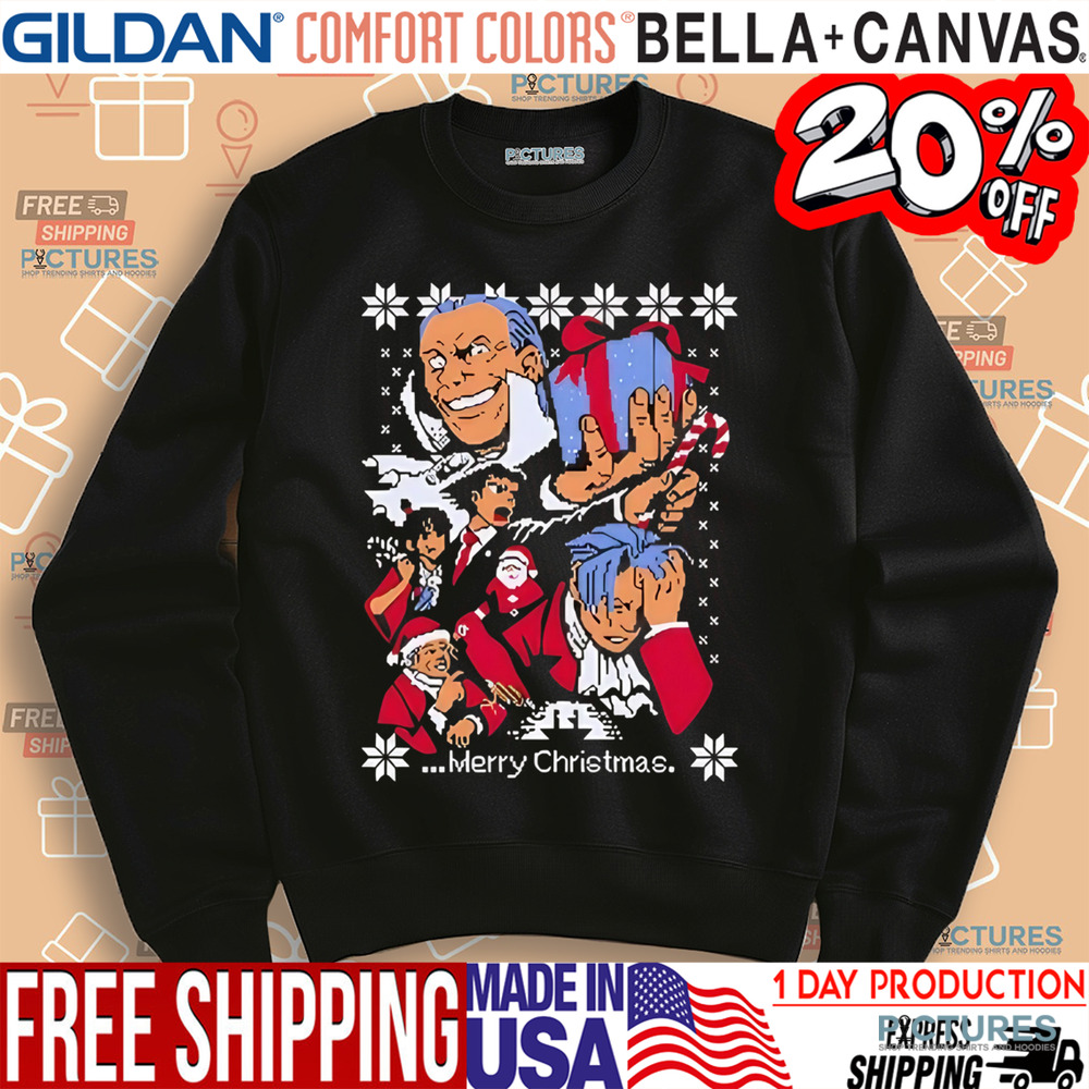Nina Matsumoto Turnabout Merry Christmas Ugly Holiday shirt