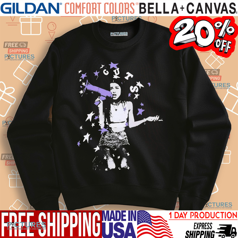 Olivia Rodrigo Guts Megaphone shirt