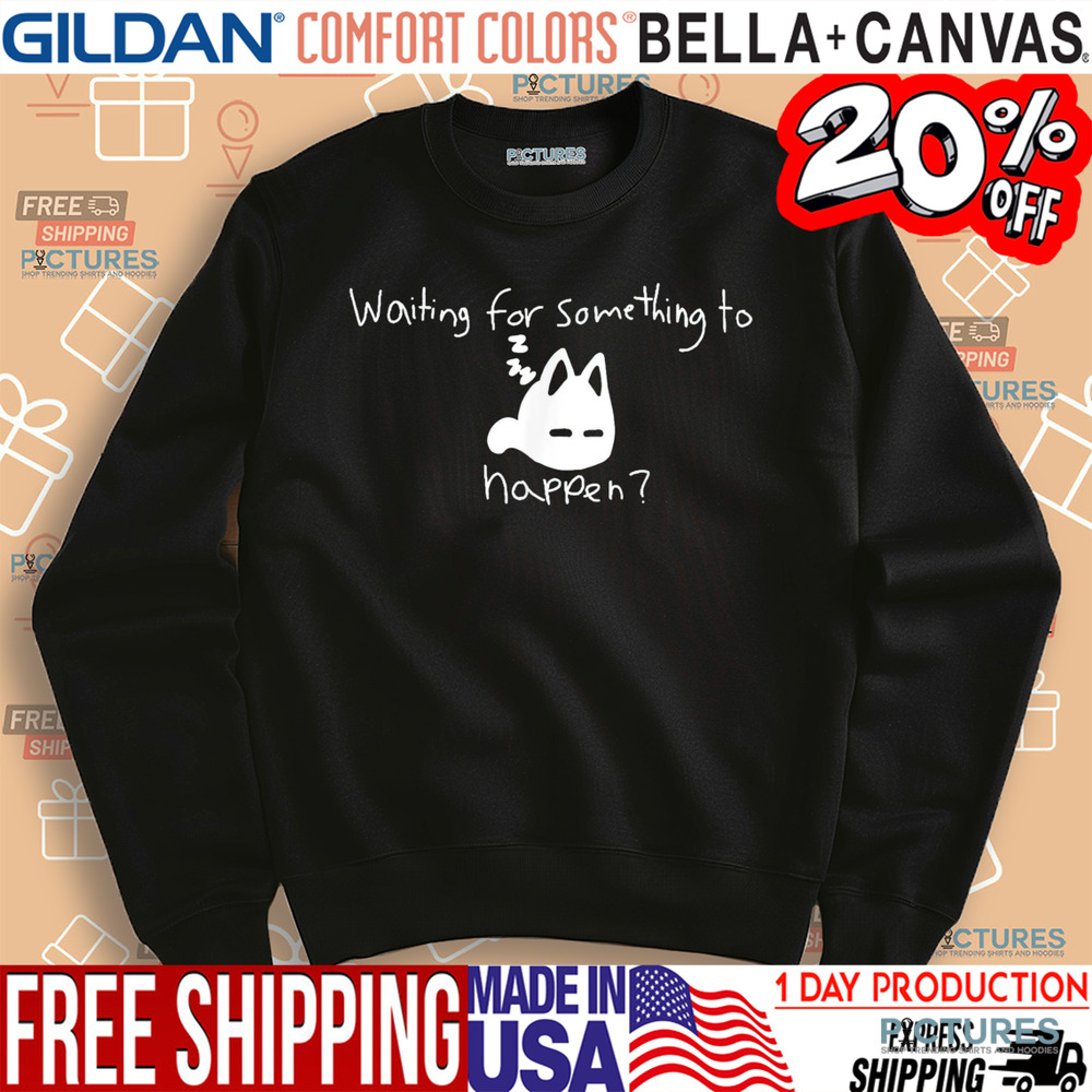 Omori Cat Waiting For Something To Happen Shirt
