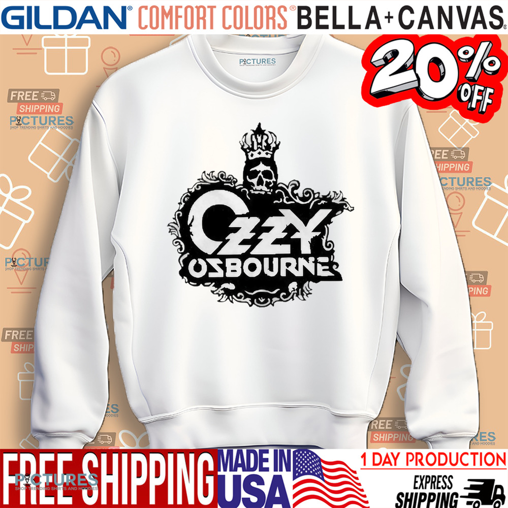 Ozzy Osbourne Gilded Logo Shirt