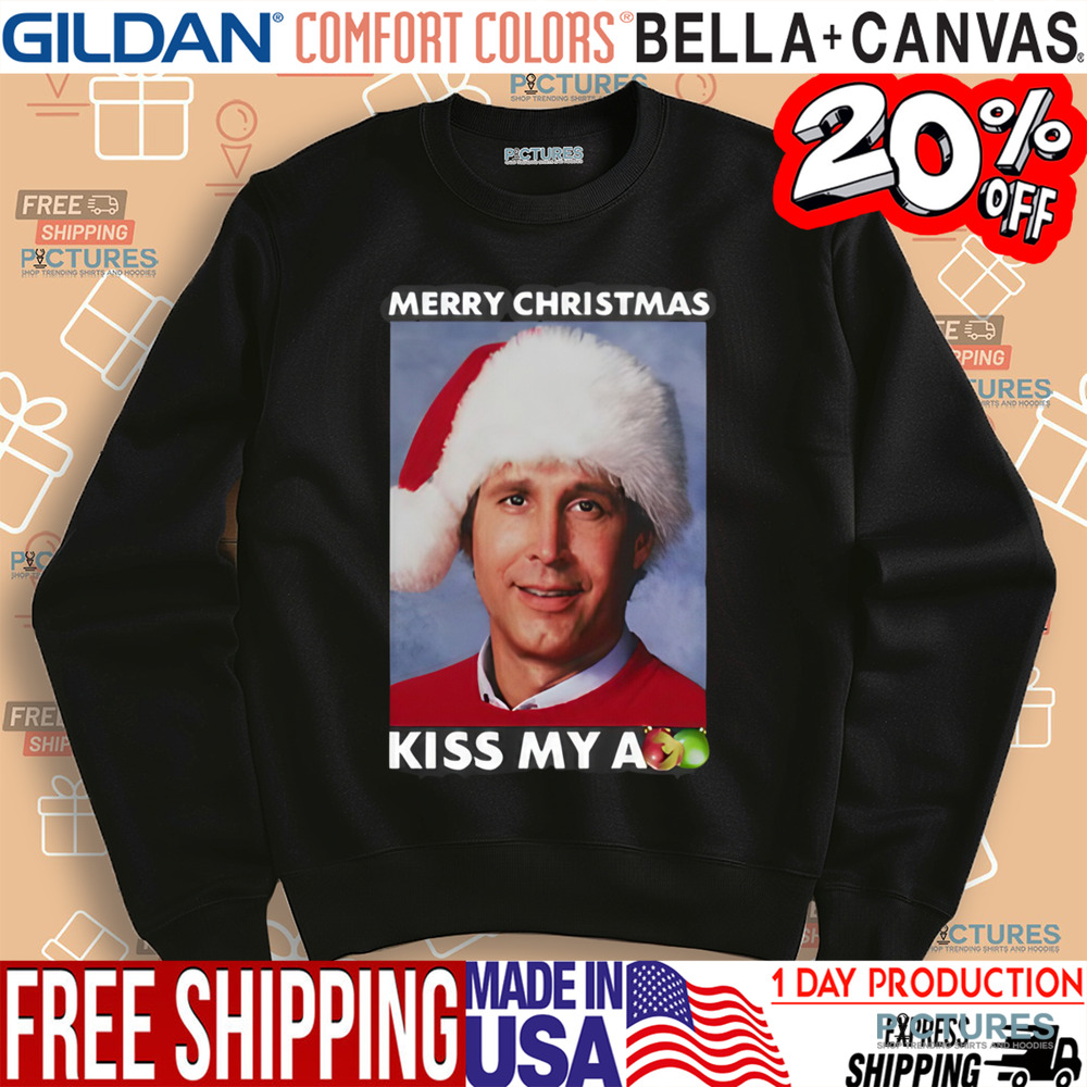 Patience Wolfe Clark Griswold Merry Christmas Kiss My Ass Shirt