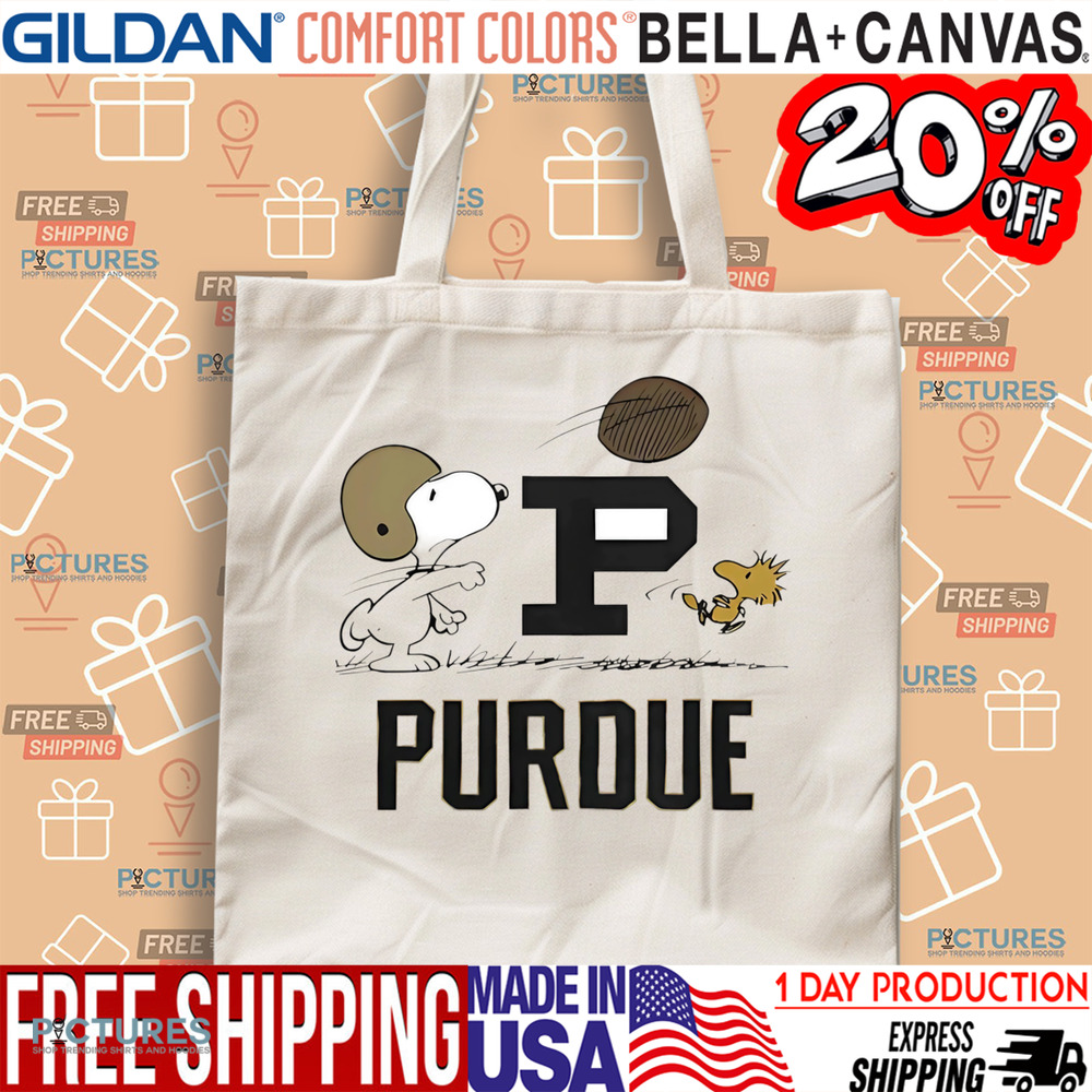 Peanuts x Purdue Vintage Football shirt