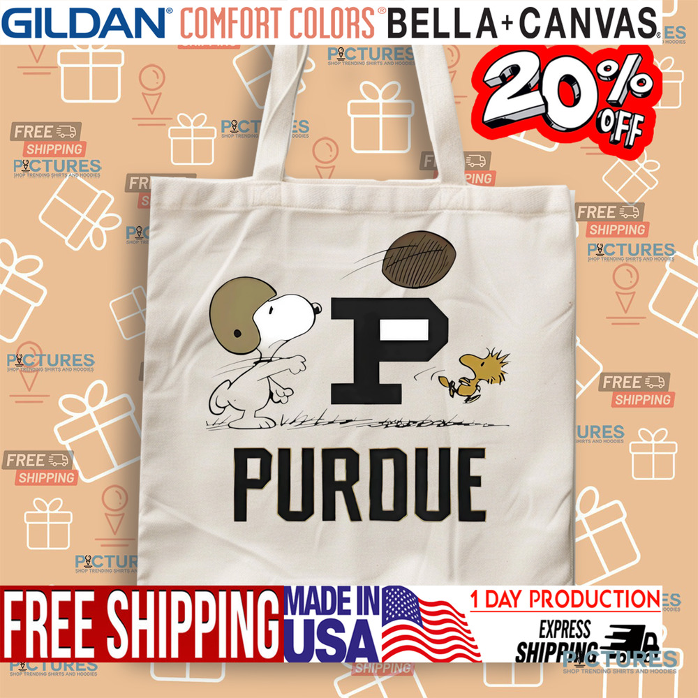 Peanuts x Purdue Vintage Football shirt