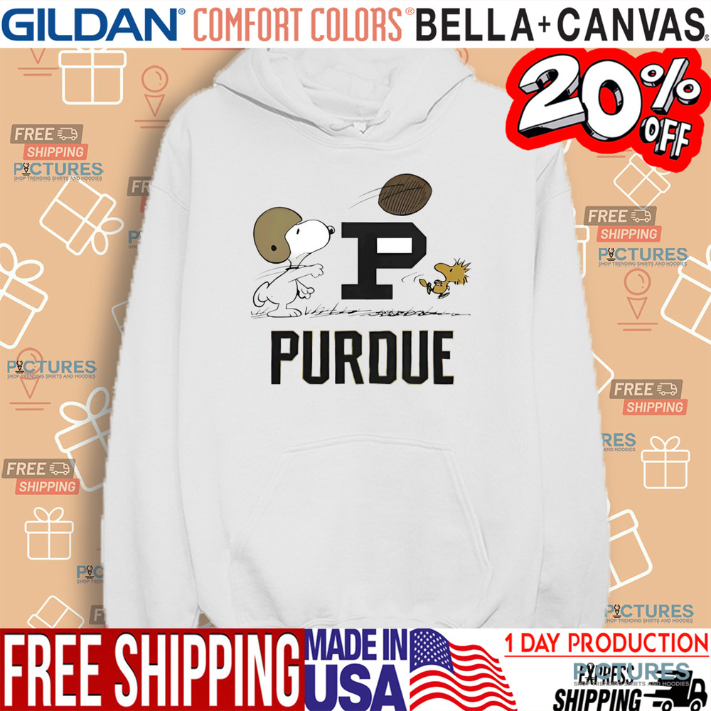 Peanuts x Purdue Vintage Football shirt