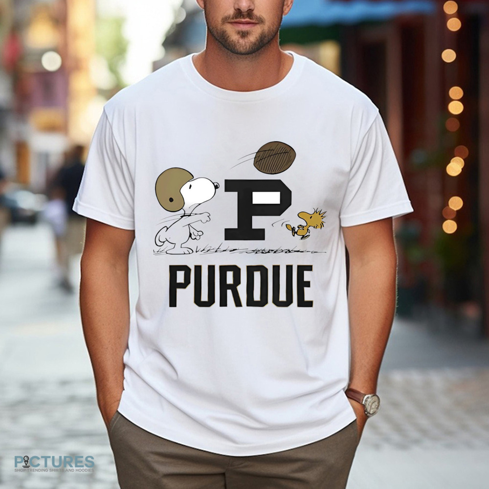 Peanuts x Purdue Vintage Football shirt